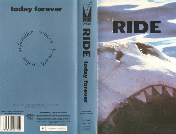 Ride – Today Forever (1991, VHS) - Discogs