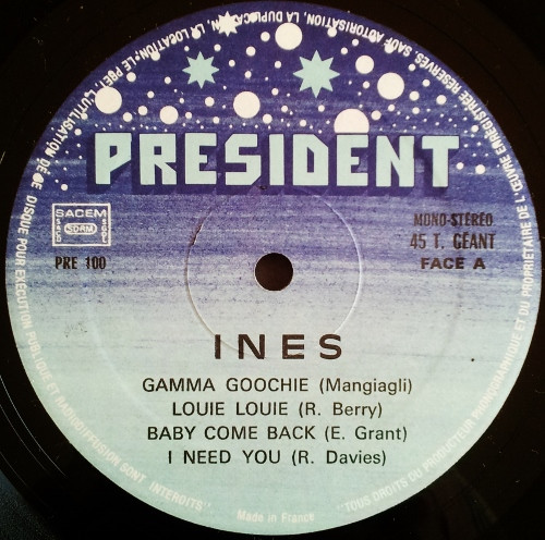 descargar álbum Ines - Louie Louie Baby Come Back I Need You