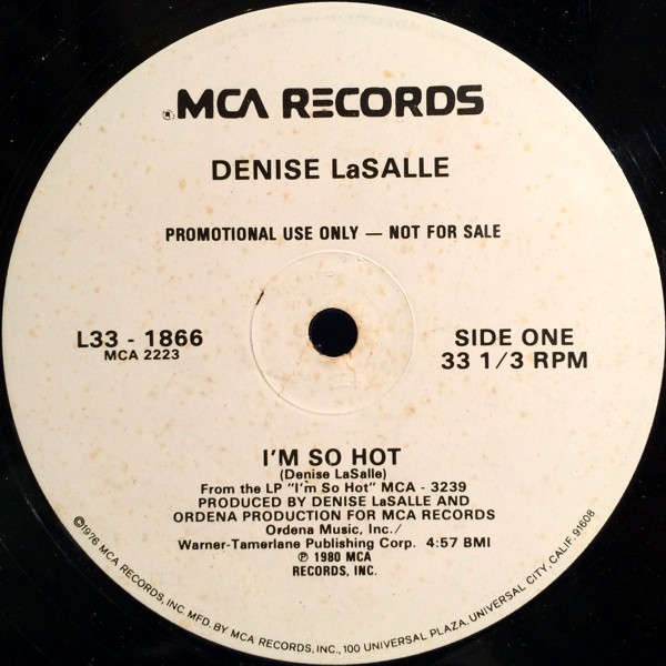 Denise LaSalle – I'm So Hot (1980, Vinyl) - Discogs