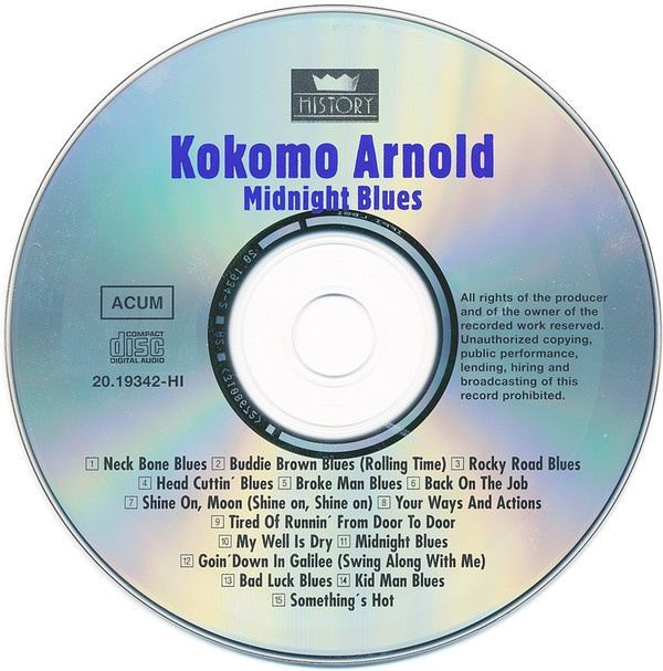 lataa albumi Kokomo Arnold - Midnight Blues