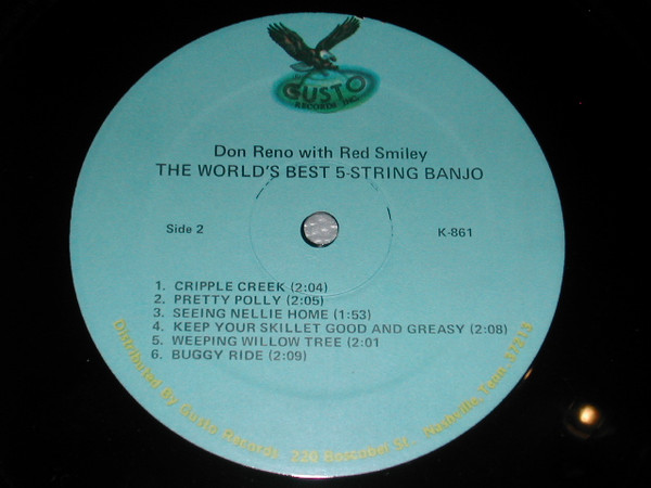 baixar álbum Reno And Smiley - The Worlds Best 5 String Banjo