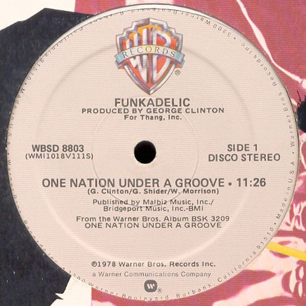 Funkadelic – One Nation Under A Groove (1978, Vinyl) - Discogs