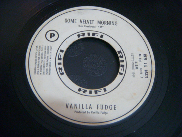 last ned album Vanilla Fudge Iva Zanicchi - Some Velvet Morning Che Vuoi Che Sia