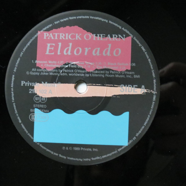 télécharger l'album Patrick O'Hearn - Eldorado
