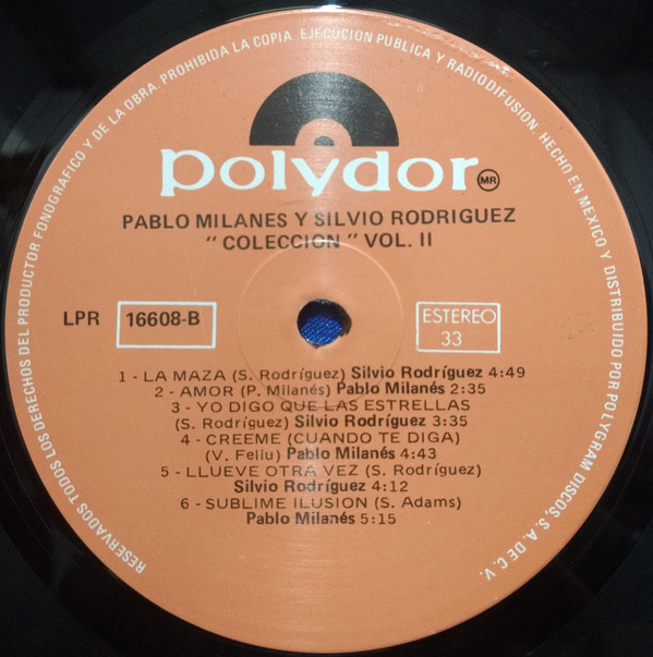ladda ner album Pablo Milanés y Silvio Rodríguez - Colección Vol II