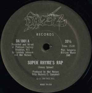 Super Rhyme's Rap (Vinyl, 12