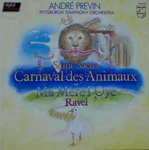 Camille Saint-Saëns – Le Carnaval Des Animaux (1974, Vinyl) - Discogs