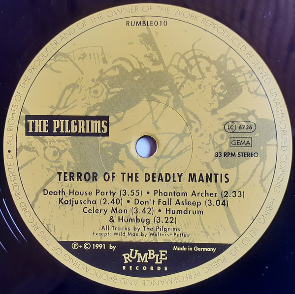 Album herunterladen Pilgrims - Terror Of The Deadly Mantis