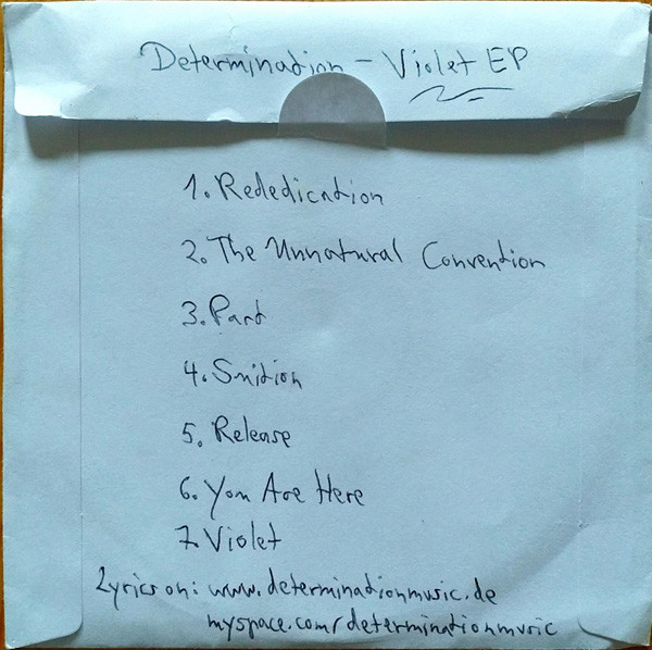 descargar álbum Determination - Violet EP