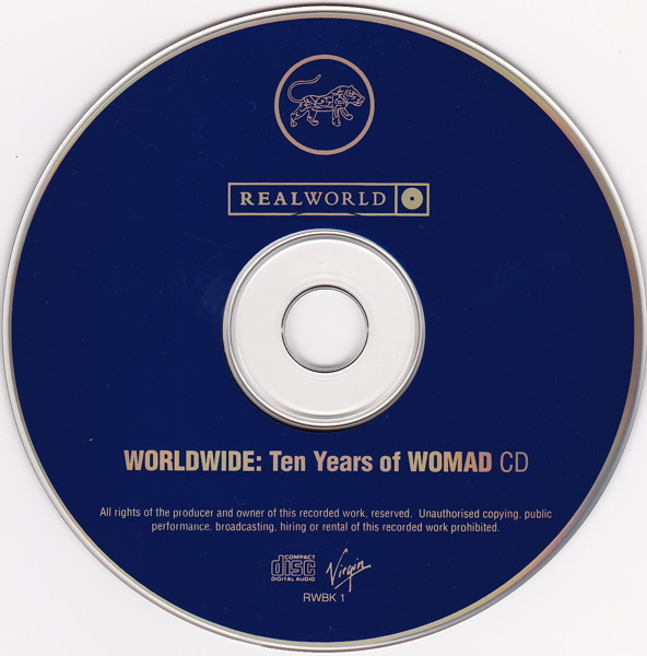 Album herunterladen Various - Worldwide Ten Years Of WOMAD CD