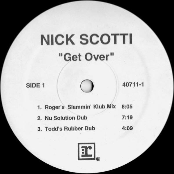 Nick Scotti - Get Over | Releases | Discogs