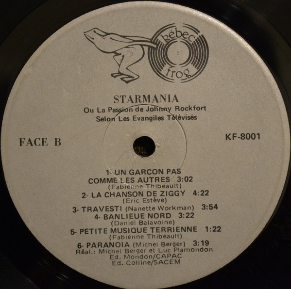 Michel Berger / Luc Plamondon - Starmania | Kebec Frog (KF 8001/2) - 5