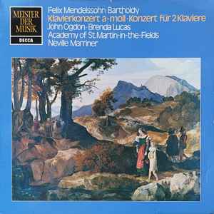 Felix Mendelssohn-Bartholdy - Klavierkonzert A-Moll · Konzert für 2 Klaviere album cover