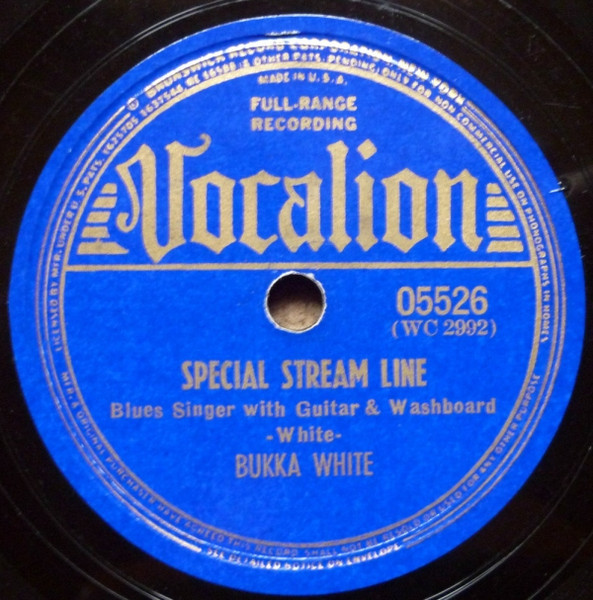 Bukka White – Special Stream Line / Strange Place Blues (1940