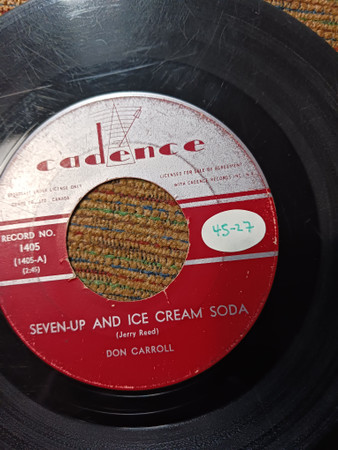 descargar álbum Don Carroll - Seven Up And Ice Cream Soda Handful Of Friends