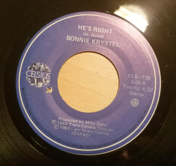ladda ner album Download Bonnie Krystel - Hes Right album