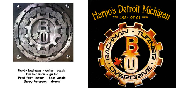 Album herunterladen BachmanTurner Overdrive - Harpos Detroit 1984