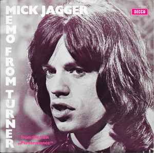 Mick Jagger - Memo From Turner album cover