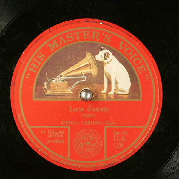 Enrico Caruso Luna D Estate 1924 Shellac Discogs