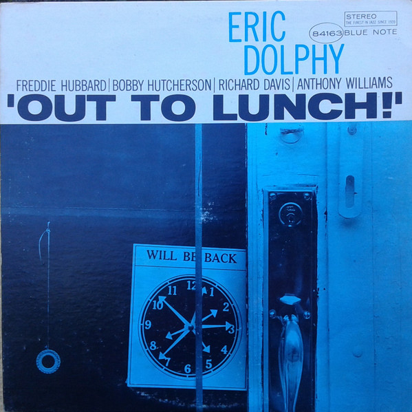 Eric Dolphy – Out To Lunch (1972, Blue Text, Vinyl) - Discogs