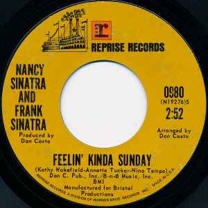 Nancy Sinatra - Feelin' Kinda Sunday album cover