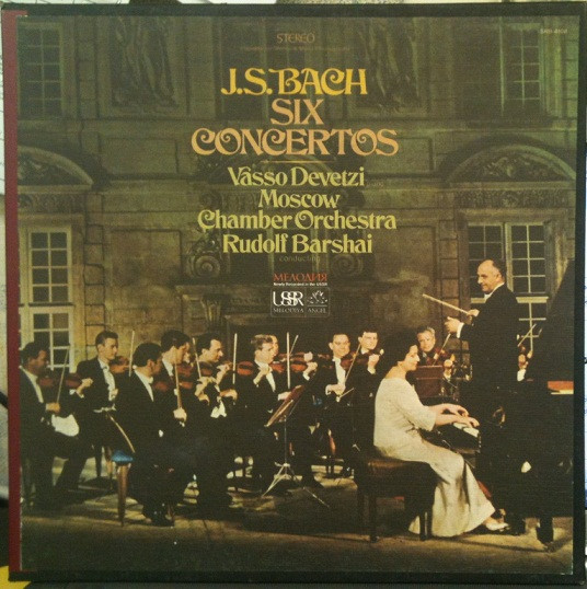 ladda ner album JS Bach Vasso Devetzi, Moscow Chamber Orchestra, Rudolf Barshai - Six Concertos