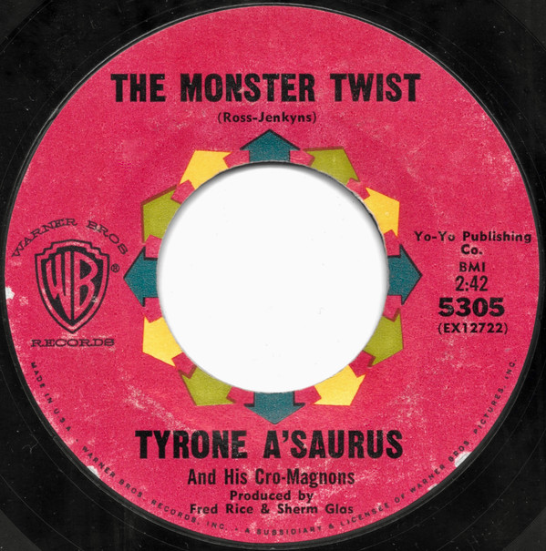 descargar álbum Tyrone A'Saurus And His CroMagnons - The Monster Twist