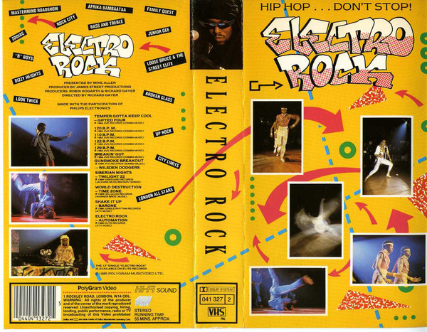 Electro Rock (1985, VHS) - Discogs