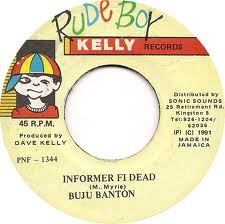 Buju Banton – Informer Fi Dead (1991, Vinyl) - Discogs