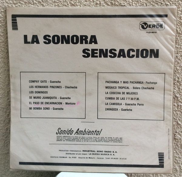 lataa albumi La Sonora Sensacion de Mario Cavagnaro - La Sonora Sensacion de Mario Cavagnaro