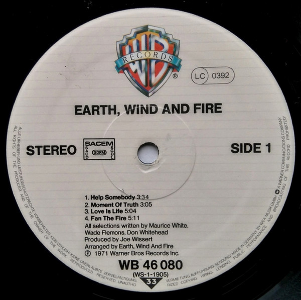 ladda ner album Earth, Wind And Fire - Earth Wind And Fire