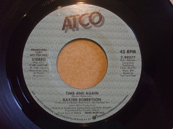 Album herunterladen Baxter Robertson - Time And Again