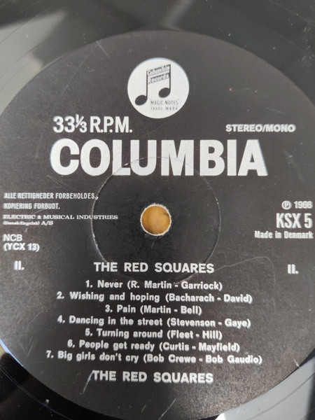 En nat kan ikke se Sætte Red Squares – Red Squares (Vinyl) - Discogs