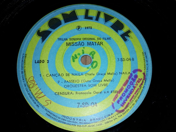 lataa albumi Various - Trilha Sonora Original Do Filme Missao Matar