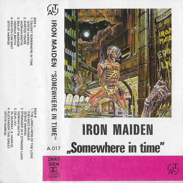 Iron Maiden Somewhere In Time Cassette Discogs