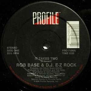 Rob Base & DJ E-Z Rock - It Takes Two album cover