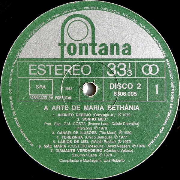 ladda ner album Maria Bethânia - A Arte Maior De Maria Bethânia