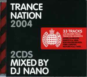 DJ Nano - Trance Nation 2004 album cover