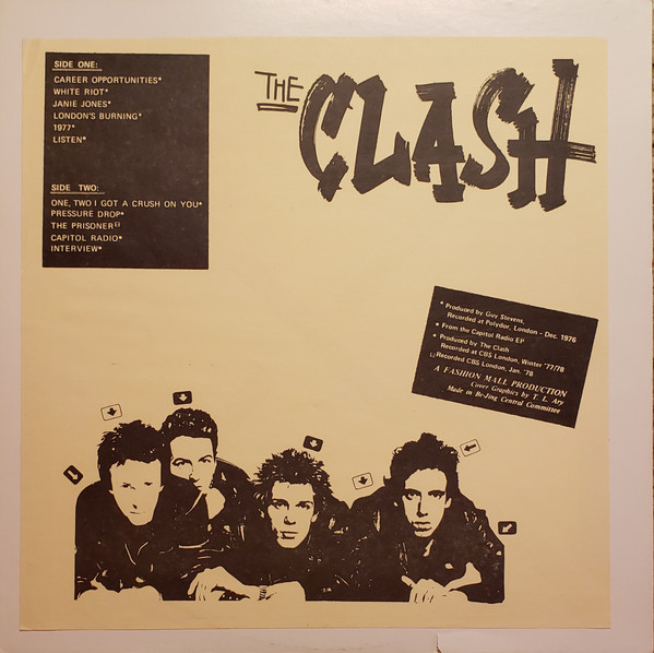 The Clash – The Clash (Yellow Labels, Vinyl) - Discogs