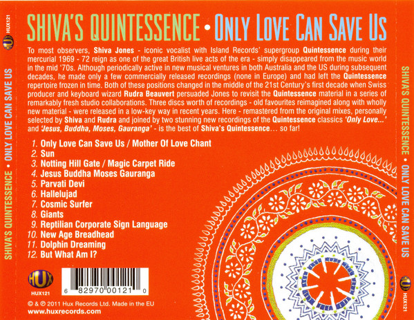 baixar álbum Shiva's Quintessence - Only Love Can Save Us