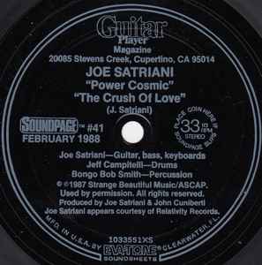 Power Cosmic - The Crush Of Love / Amazing Grace - Joe Satriani / Steve Vai