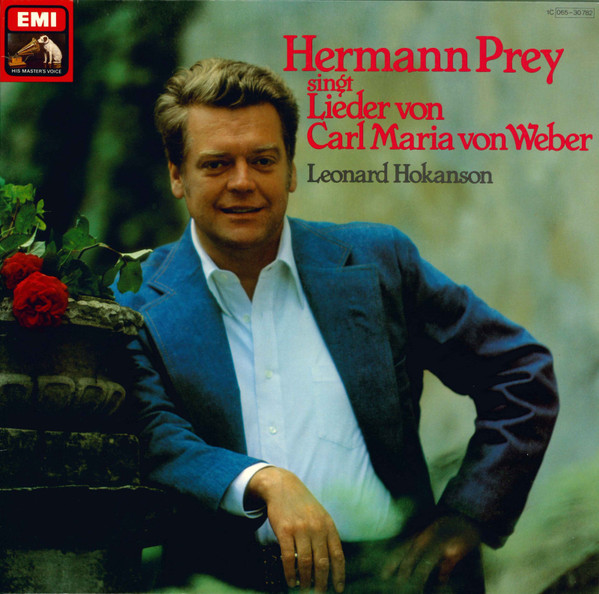 last ned album Hermann Prey, Leonard Hokanson - Hermann Prey Singt Lieder Von Carl Maria Von Weber