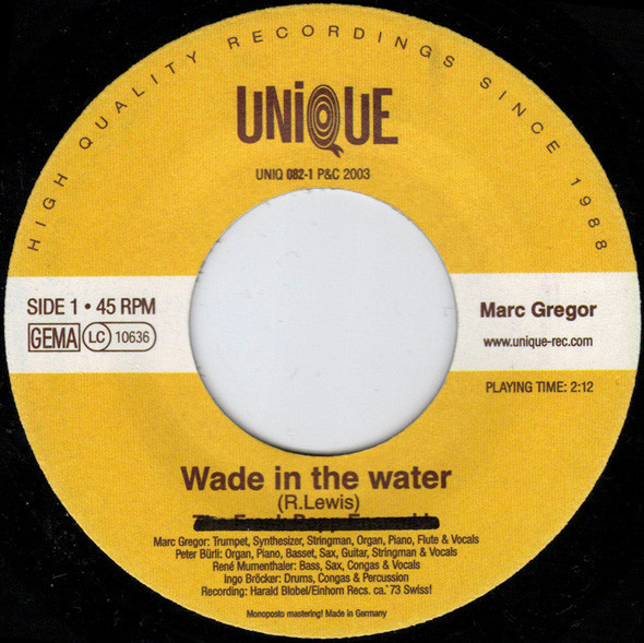 baixar álbum Marc Gregor - Wade In The Water Mabusso