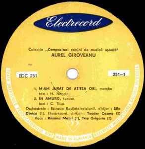 Aurel Giroveanu - M-am Jurat De-atîtea Ori  album cover