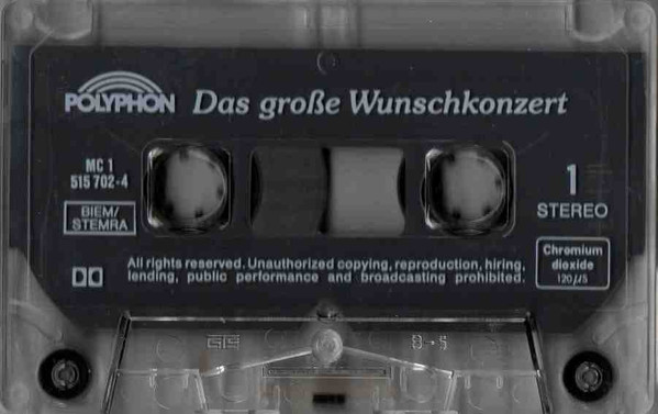 last ned album Various - Das Grosse Wunschkonzert 1 S4 Baden Württemberg Präsentiert