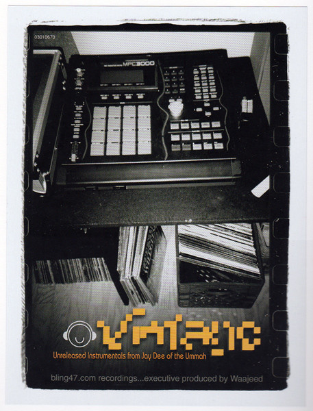 Jay Dee – Vintage: Unreleased Instrumentals (2003, Vinyl) - Discogs