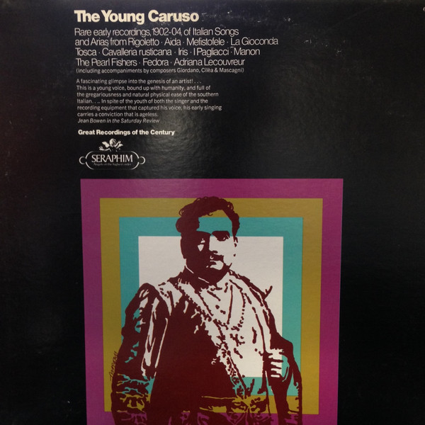 The Young Caruso Rare Early Recordings 1902 04 of Italian