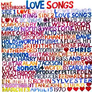 The Mike Westbrook Concert Band – Mike Westbrook's Love Songs
