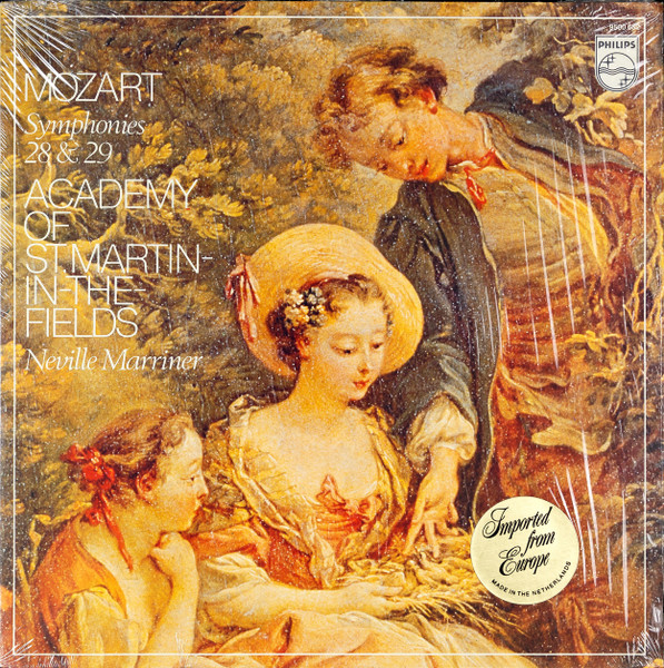 Mozart, Academy Of St. Martin-in-the-Fields, Neville Marriner