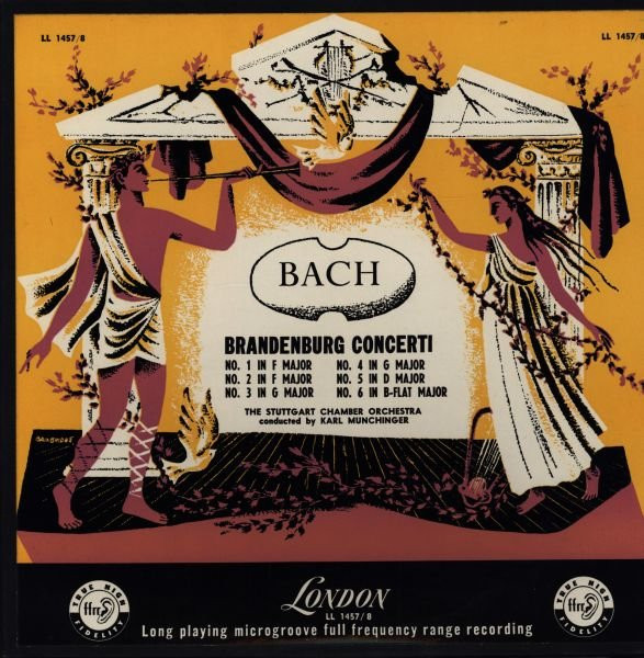descargar álbum Bach, Stuttgarter Kammerorchester The Stuttgart Orchestra Karl Münchinger - Brandenburg Concerti Nos 123456